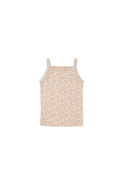 Organic Cotton Singlet - Rosalie Fields