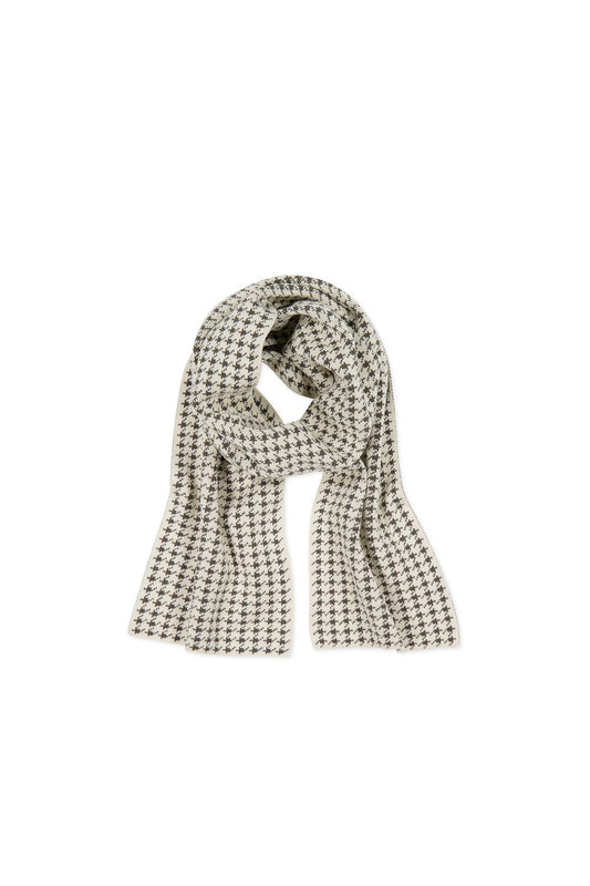 Houndstooth Scarf - Houndstooth Grapeleaf