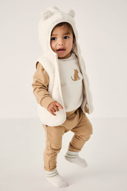 Organic Cotton Tao Sweatshirt - Bronzed Leopard