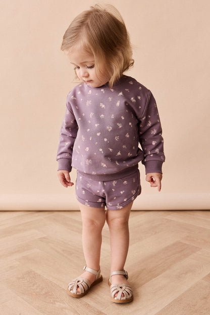 Organic Cotton Aubrey Sweatshirt - Polly Gray Ridge