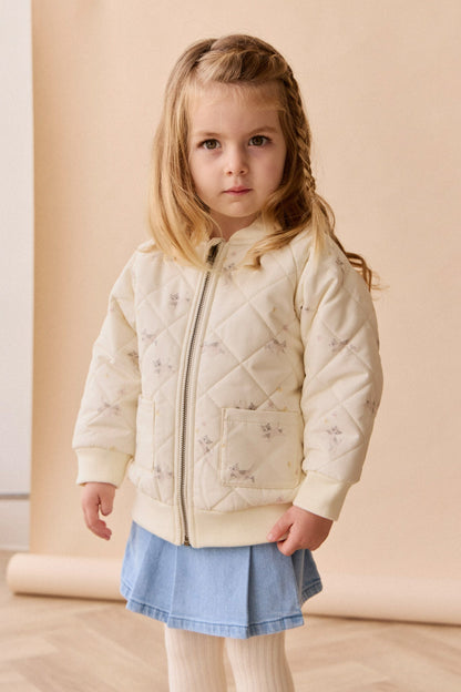 Cammy Jacket - Playful Kitten Whisper White