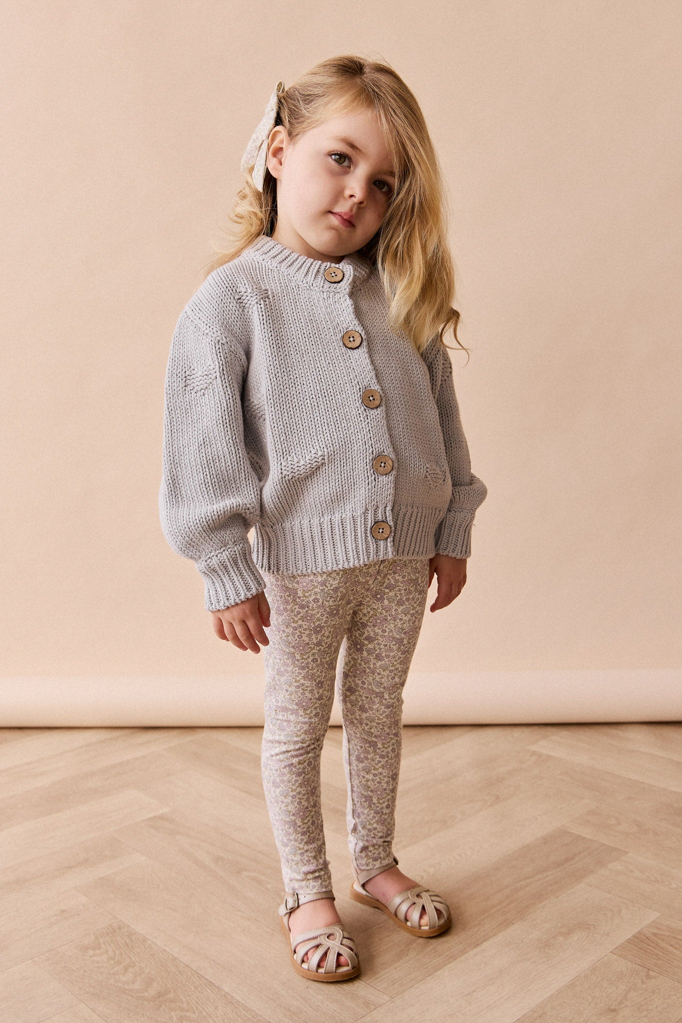 Organic Cotton Everyday Legging - Amelia Pastel
