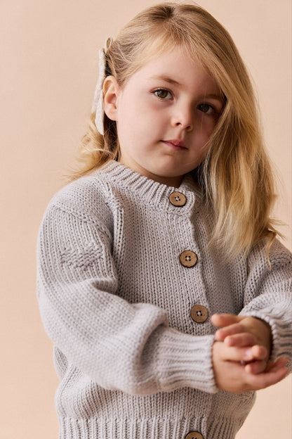 Sienna Cardigan - Dusty Blue