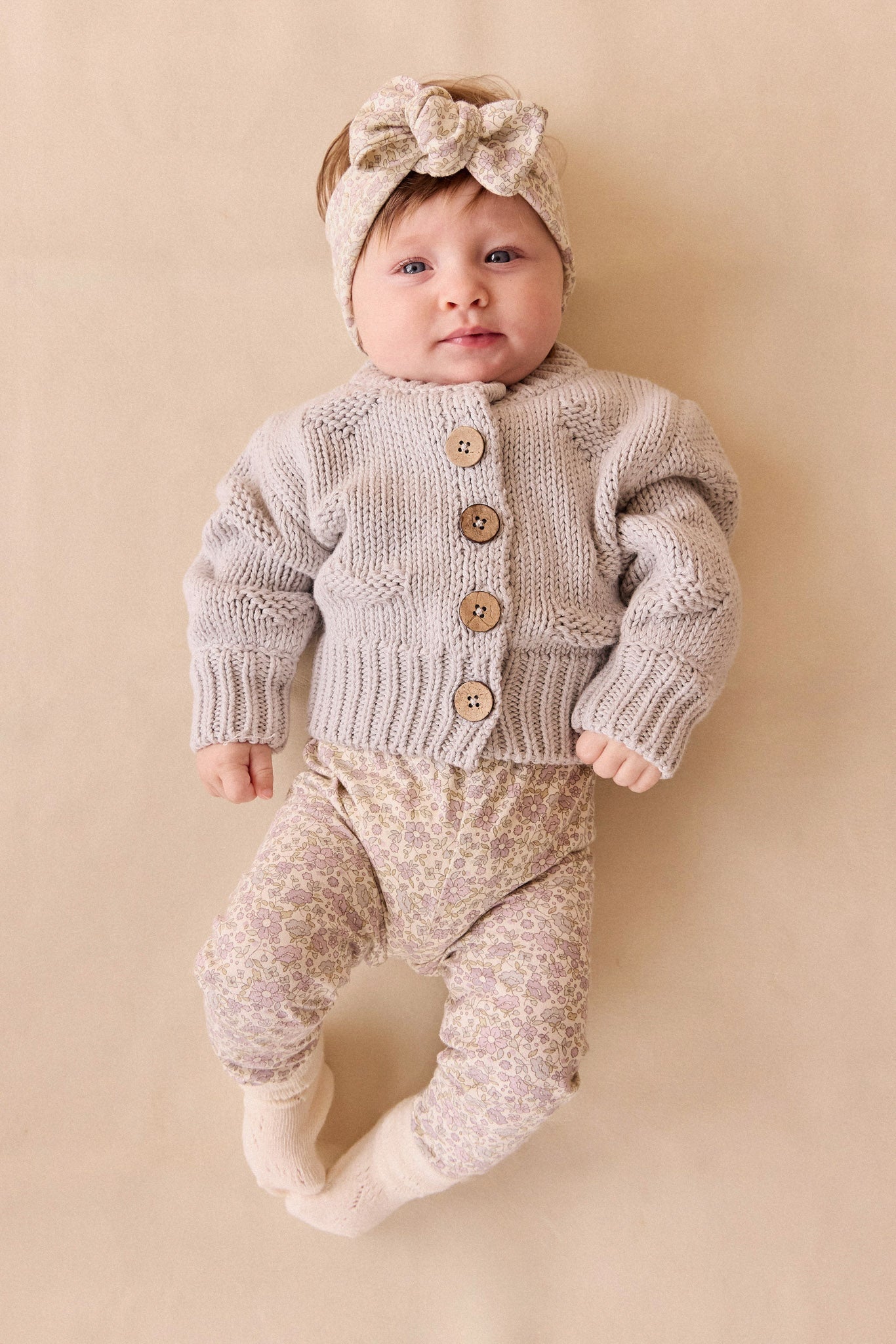 Organic Cotton Everyday Legging - Amelia Pastel