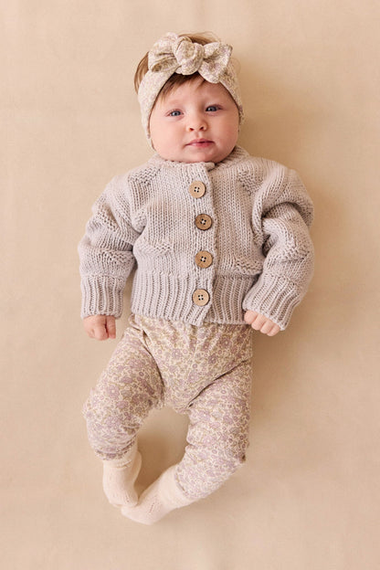 Organic Cotton Everyday Legging - Amelia Pastel