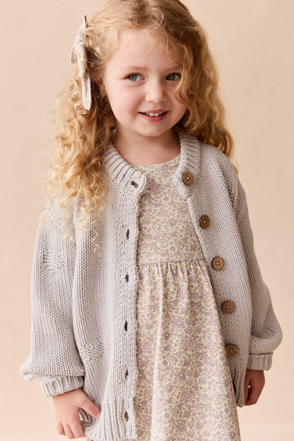 Sienna Cardigan - Dusty Blue
