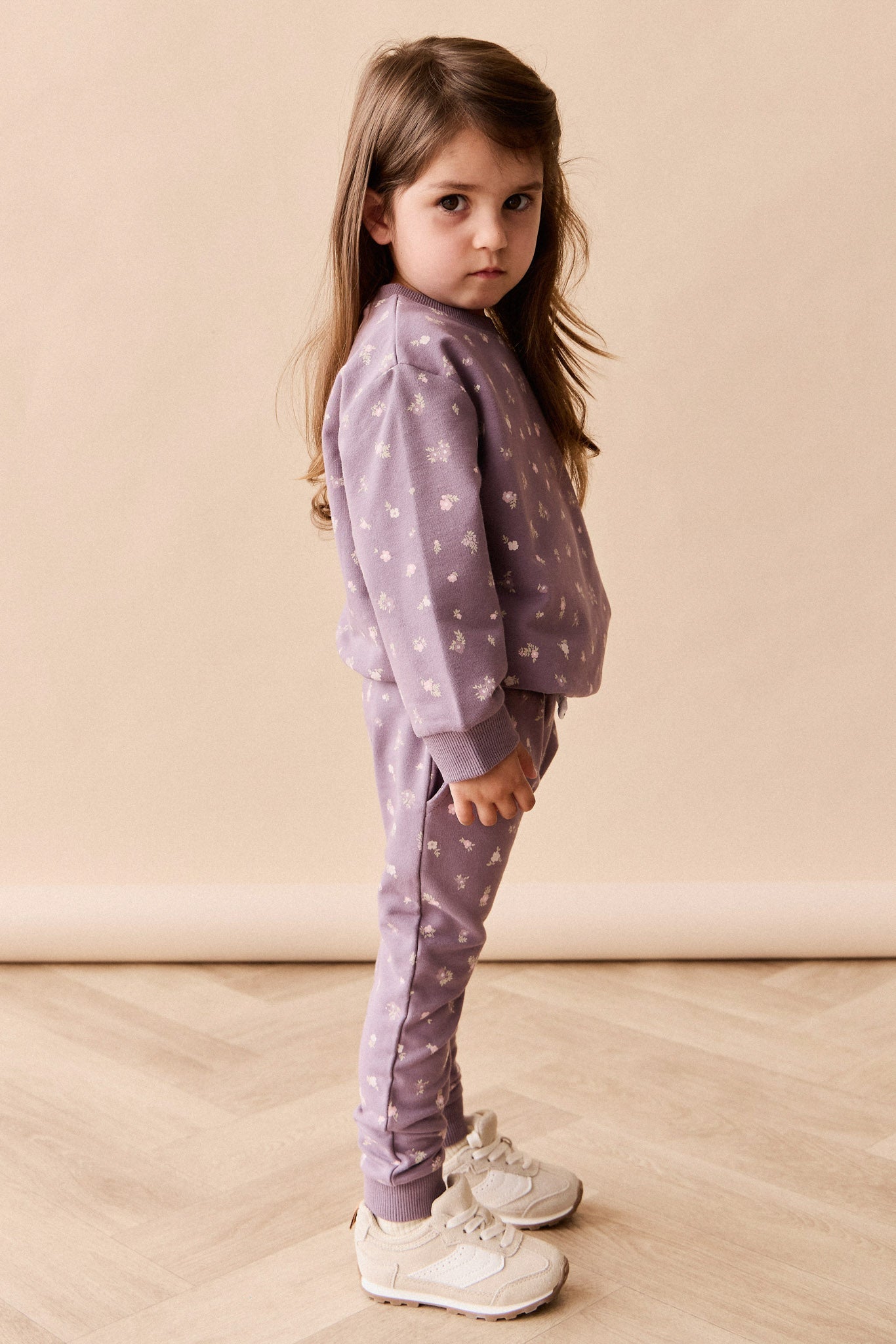 Organic Cotton Morgan Track Pant - Polly Gray Ridge