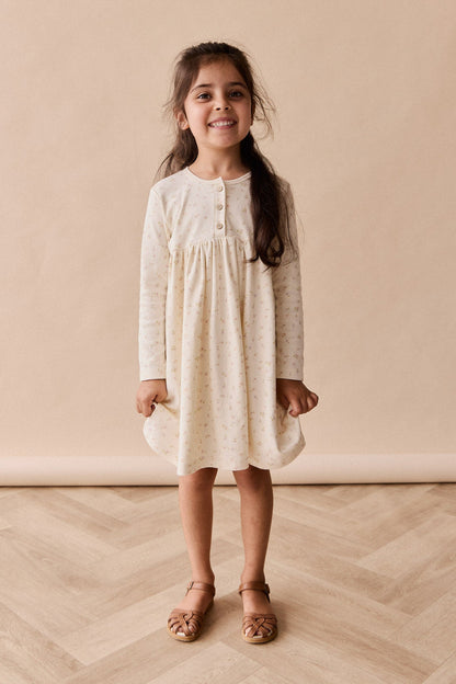 Organic Cotton Bridget Dress - Briella Whisper