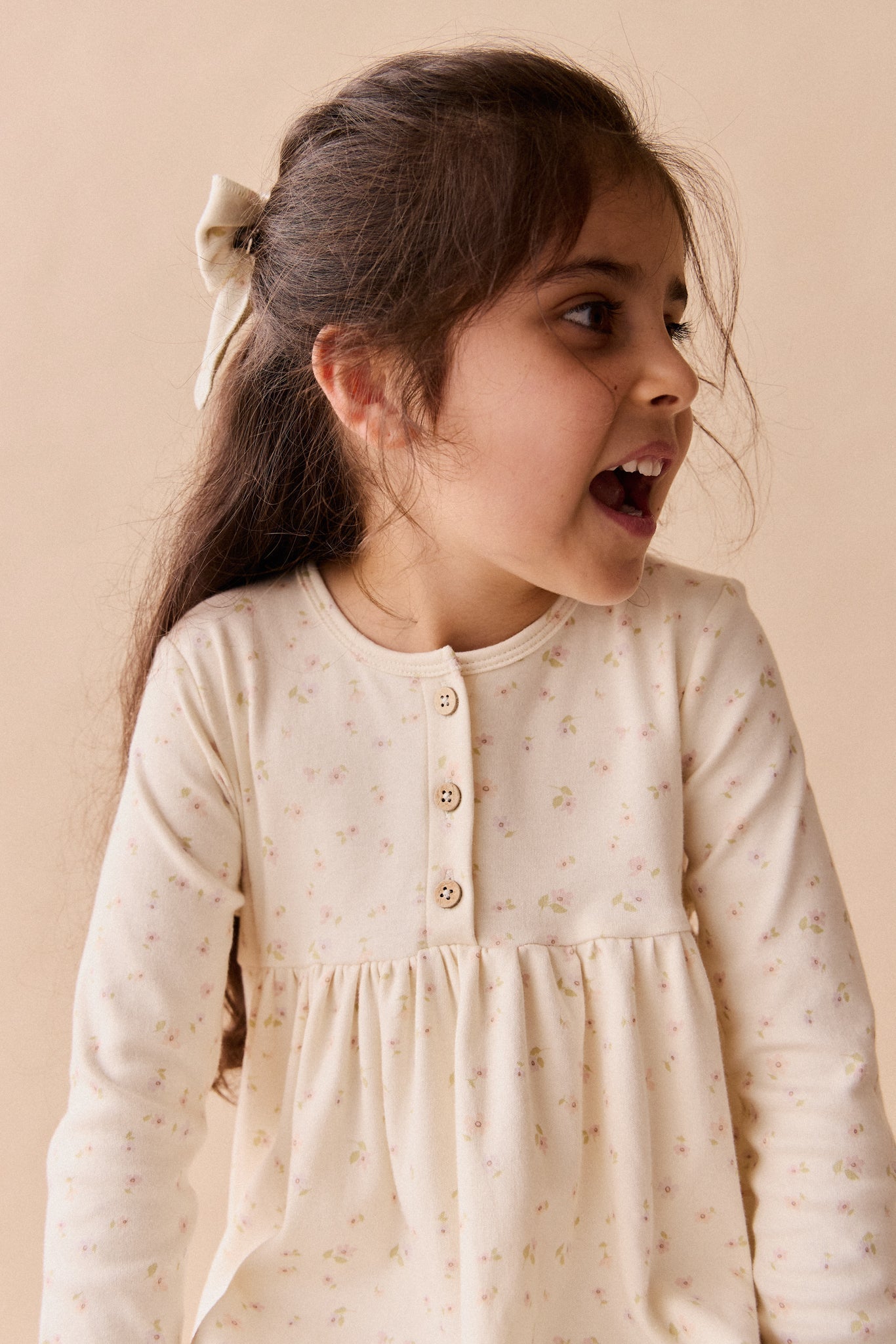 Organic Cotton Bridget Dress - Briella Whisper