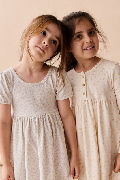 Organic Cotton Bridget Dress - Briella Whisper