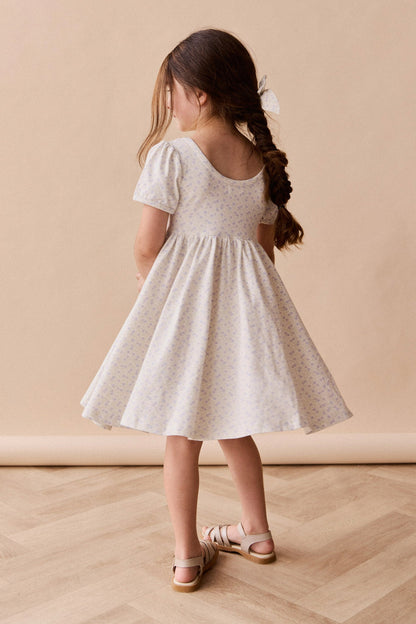 Organic Cotton Meadow Dress - Emmy Lilac