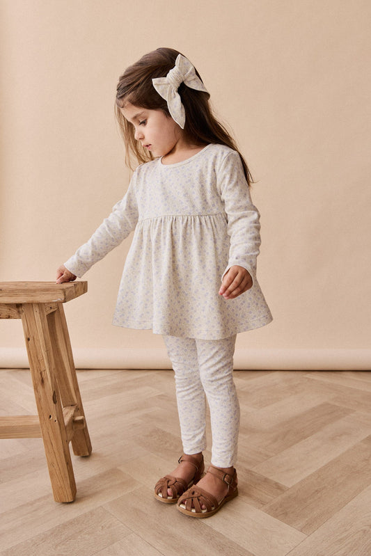 Organic Cotton Everyday Legging - Emmy Lilac
