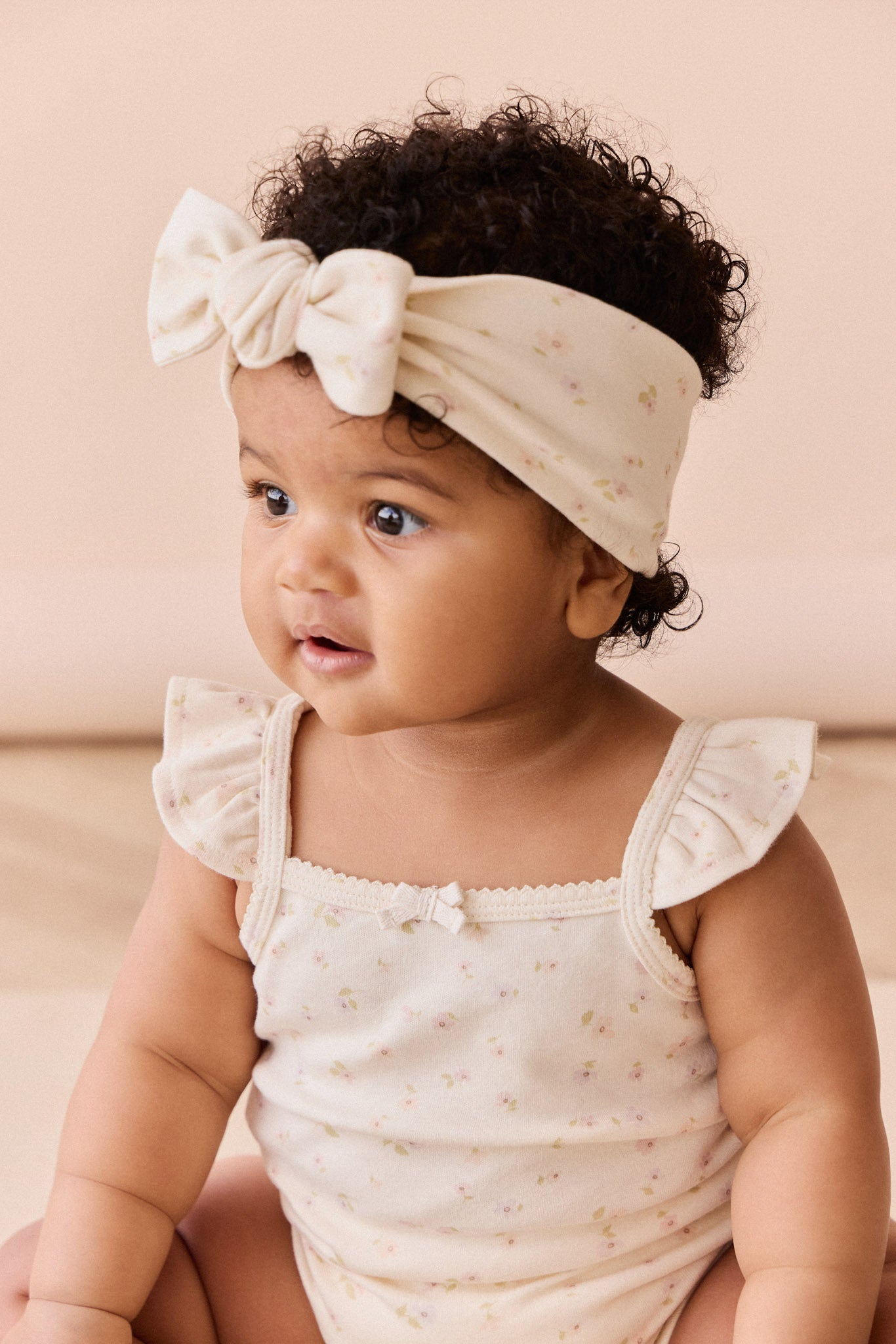 Organic Cotton Bettina Bodysuit - Briella Whisper