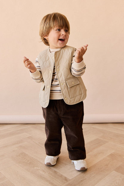 Arie Puffer Vest - Rye