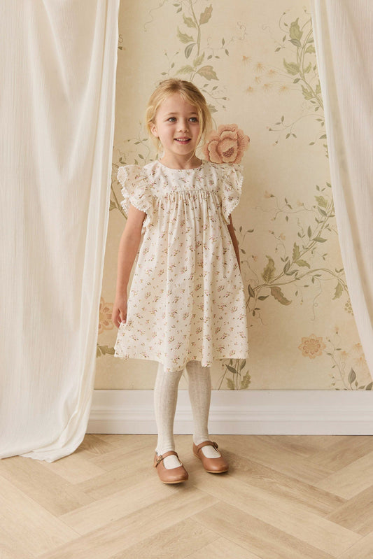 Organic Cotton Eleanor Dress - Bianca Antique