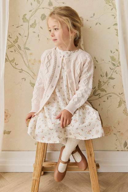 Organic Cotton Eleanor Dress - Bianca Antique