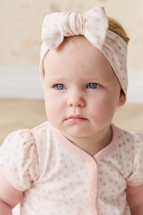 Organic Cotton Headband - Victoria Blush