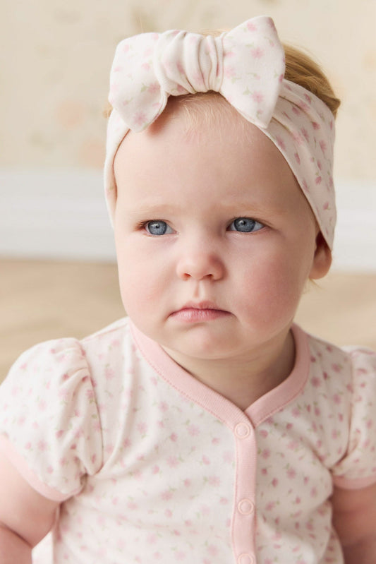 Organic Cotton Headband - Victoria Blush