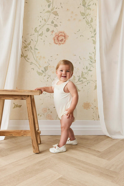 Adalyn Playsuit - Parchment