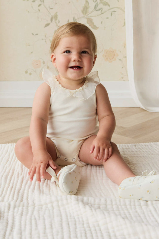 Adalyn Playsuit - Parchment