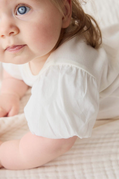 Pima Cotton Myla Top - Parchment