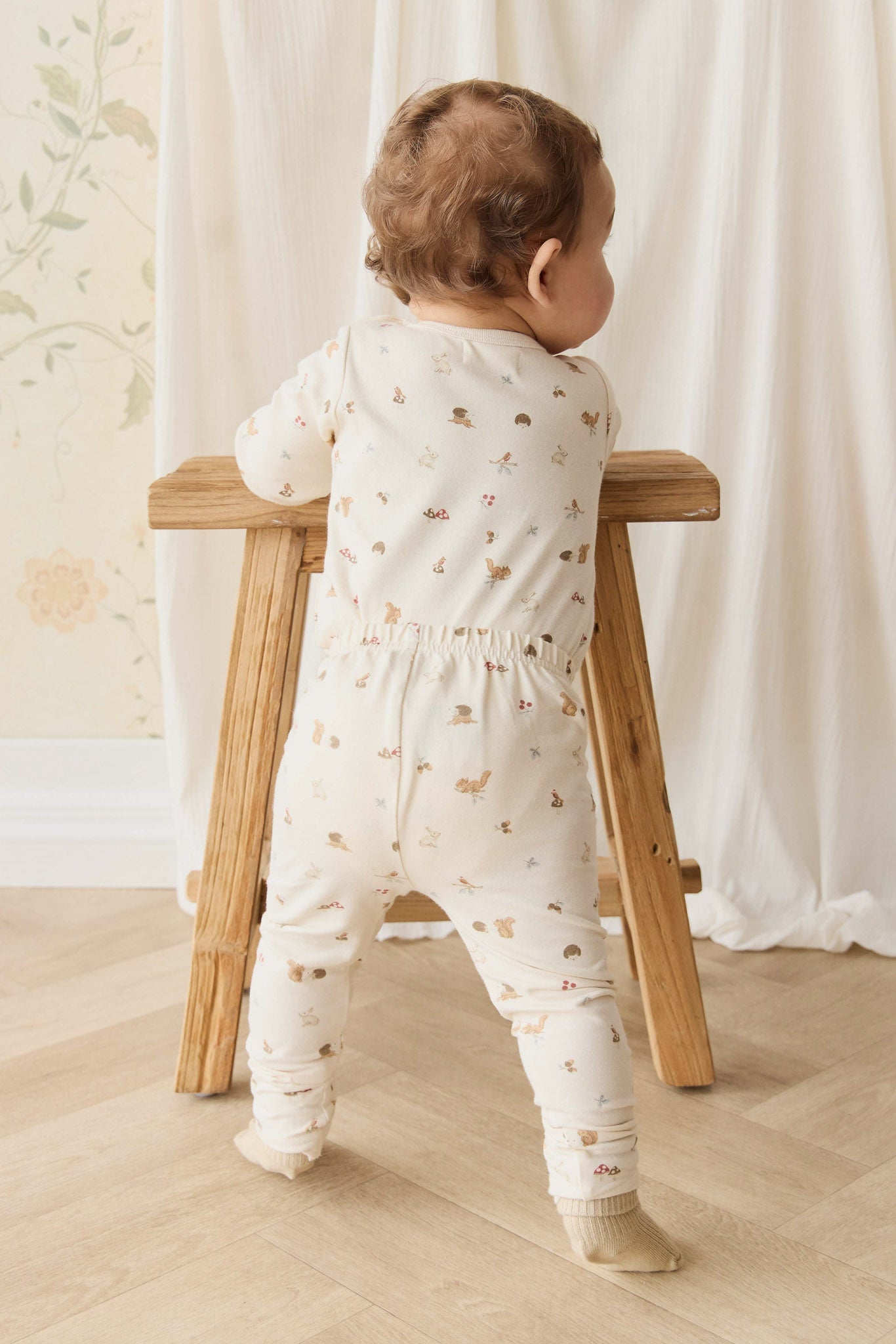 Organic Cotton Everyday Legging - Forest Gathering