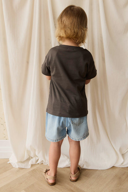 Reid Denim Short - Antique Blue