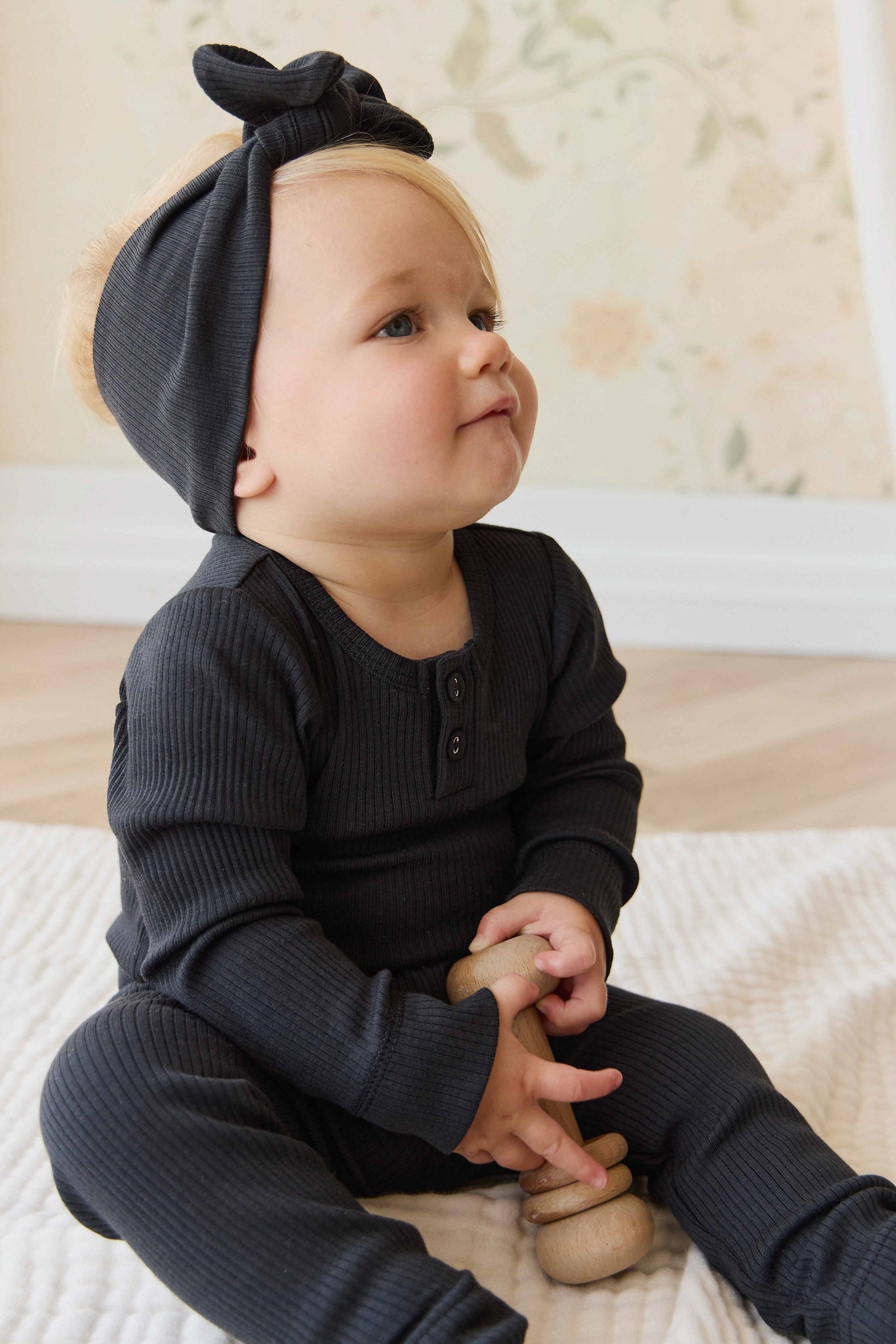 Organic Cotton Modal Everyday Legging - Ebony