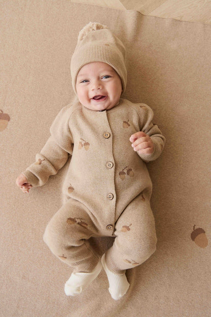 Easton Onepiece - Forest Acorns Cashew Marle