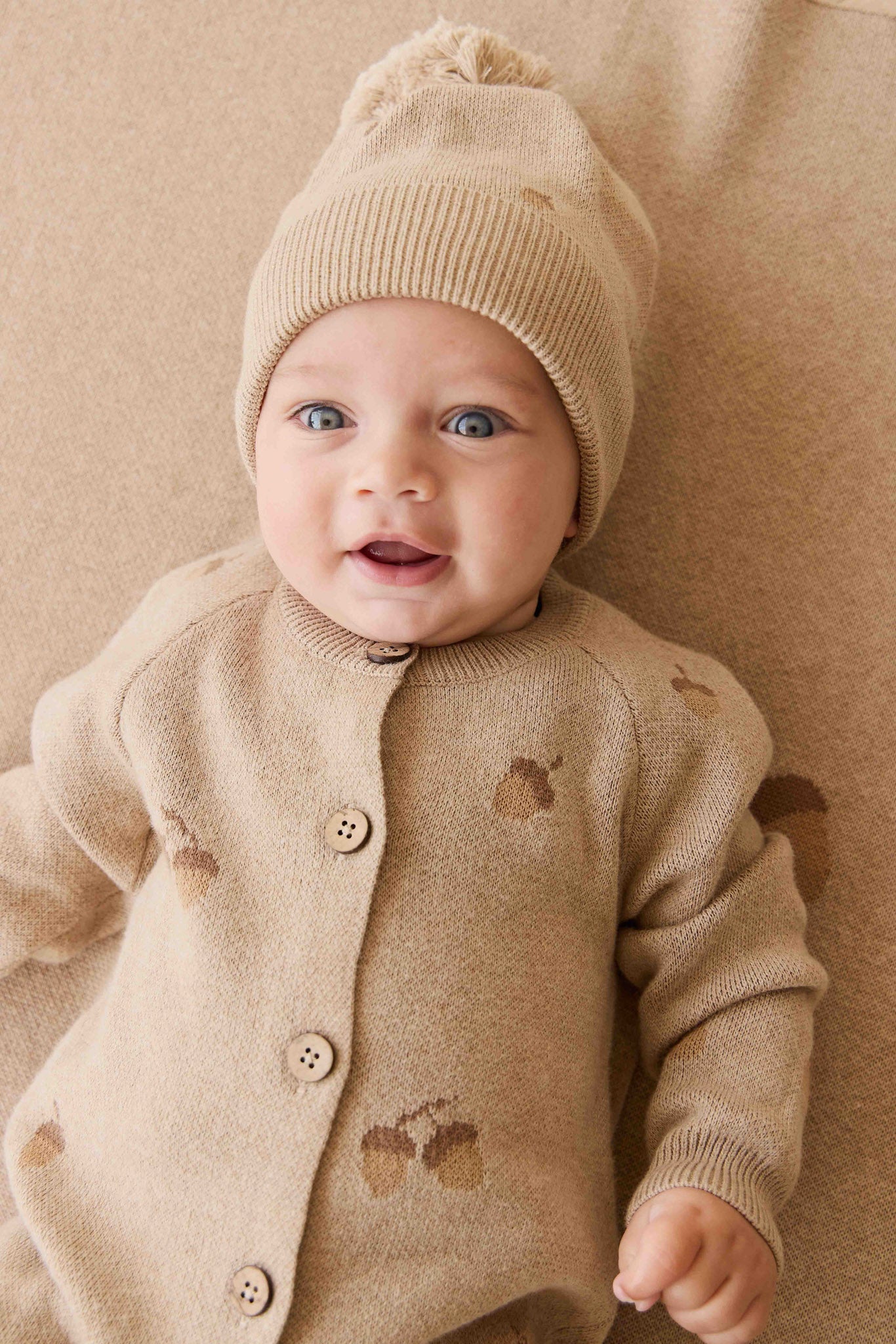 Easton Onepiece - Forest Acorns Cashew Marle