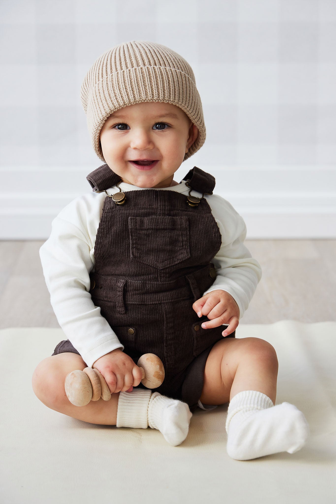 Chase Cord Overall - Wolf