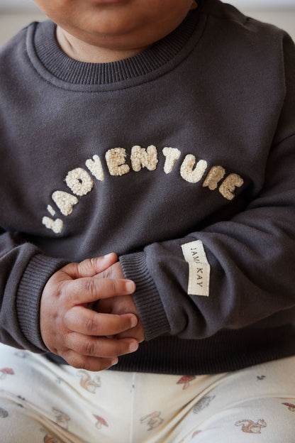 Organic Cotton Damien Sweatshirt - Kalamata L' Adventure