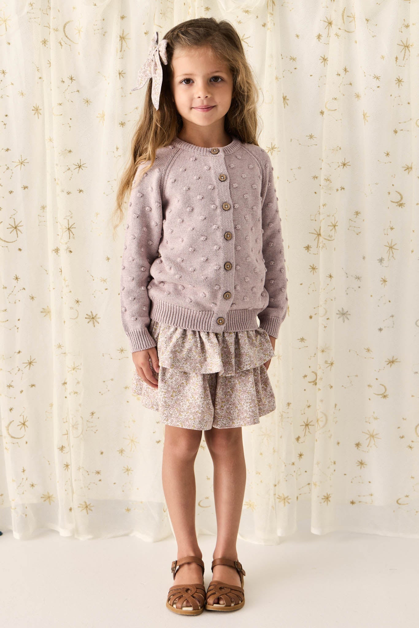 Organic Cotton Ruby Skirt - Chloe Lilac