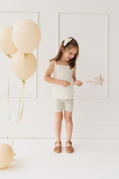 Organic Cotton Everyday Bike Short - Adnola Floral