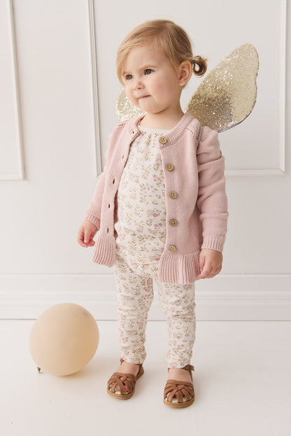 Organic Cotton Everyday Legging - Moons Woolen Ball
