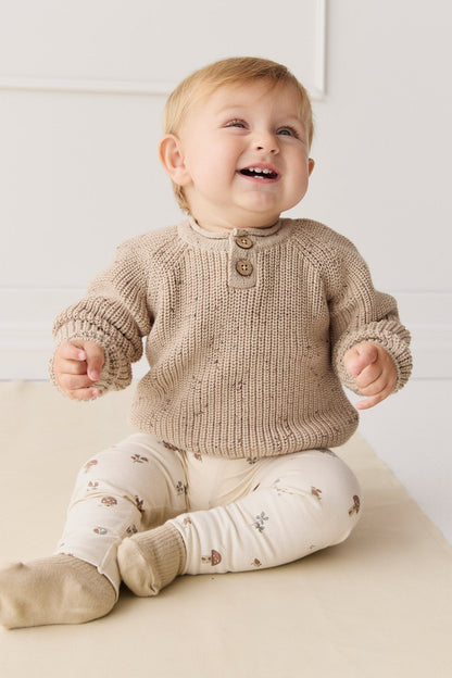 Organic Cotton Everyday Legging - Le Champignon