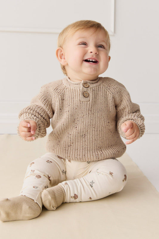 Organic Cotton Everyday Legging - Le Champignon