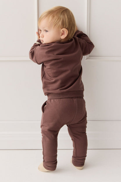 Organic Cotton Morgan Track Pant - Earth