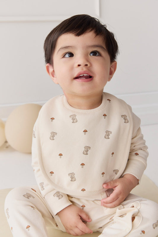 Organic Cotton Bib - Le Lapin