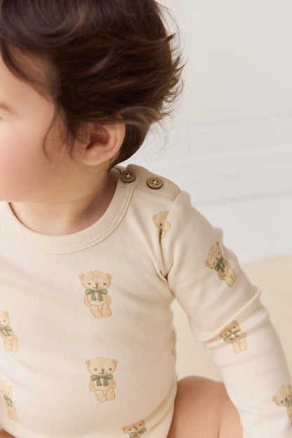 Organic Cotton Fernley Bodysuit - Little Ted