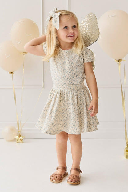 Organic Cotton Meadow Skirt - Adnola Floral