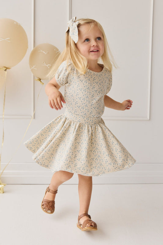 Organic Cotton Meadow Skirt - Adnola Floral