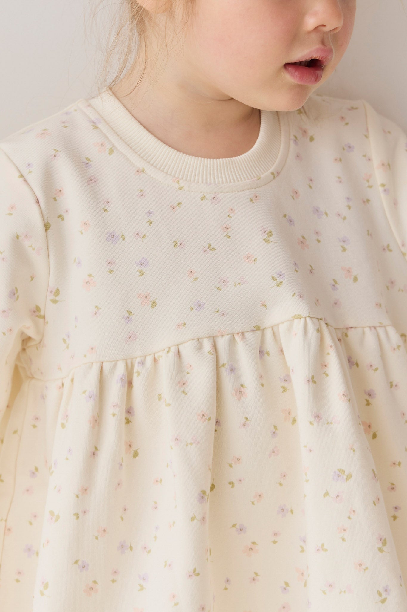 Organic Cotton Charlotte Dress - Briella Whisper