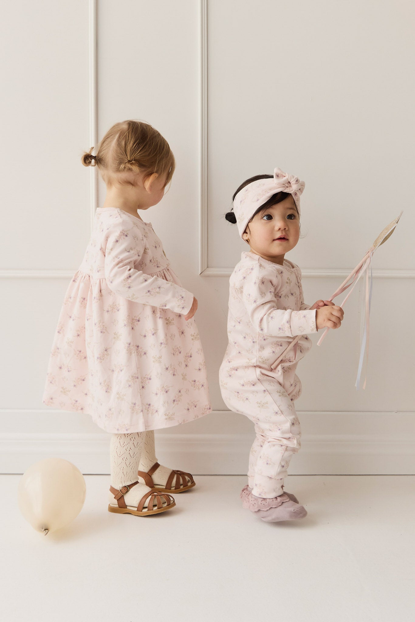 Organic Cotton Poppy Dress - Sweet Pea Floral