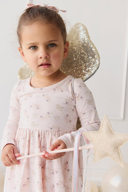 Organic Cotton Tallulah Dress - Sweet Pea Floral