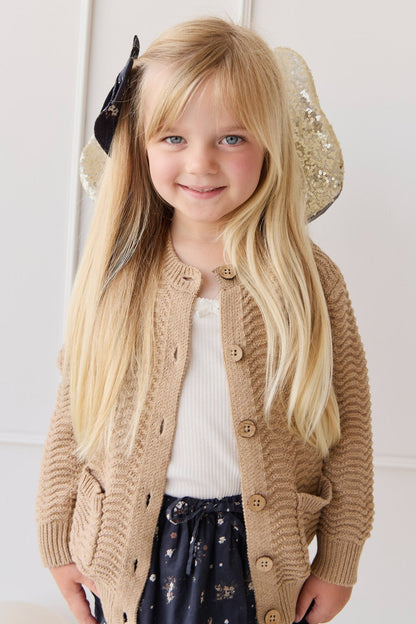 Maverick Cardigan - Toffee Marle