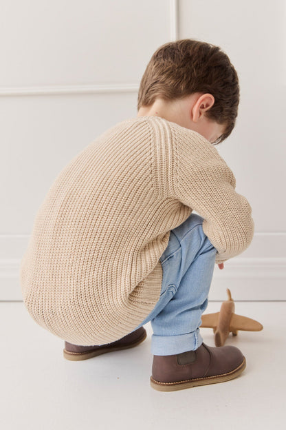 Max Cardigan - Oatmeal Marle