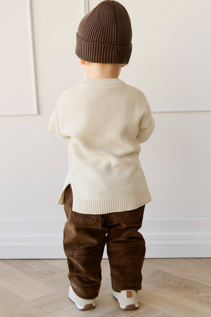 Adam Knit Jumper - Cloud