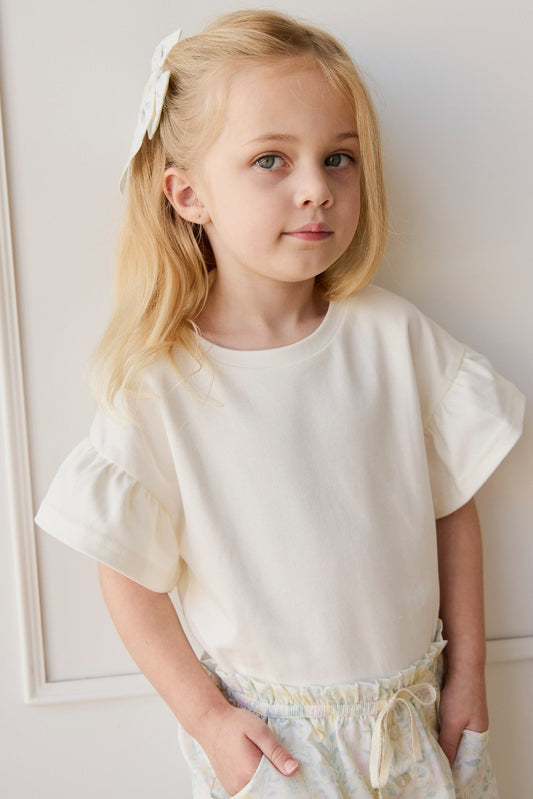 Pima Cotton Imogen Top - Coconut