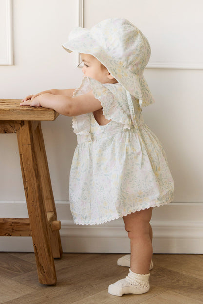 Organic Cotton Noelle Hat - Daphne Egret